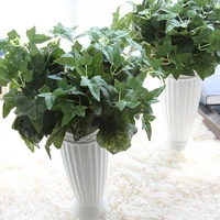 artificial plant eye catching realistic looking faux silk flower 7 heads retro artificial leaves plants for home