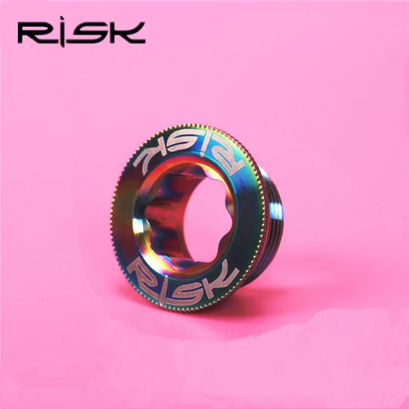 RISK 1 шт. M20 * 8 мм велосипедные болты TC4 титановый сплав горный велосипед Нижний