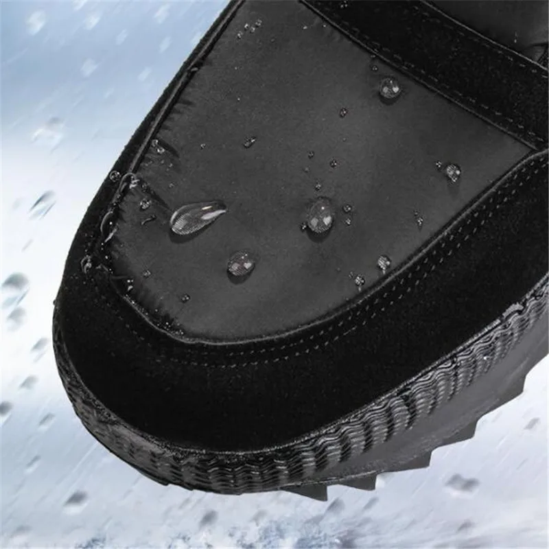 Мужские зимние ботинки на толстой шерстяной подошве размеры 36-47 | Обувь