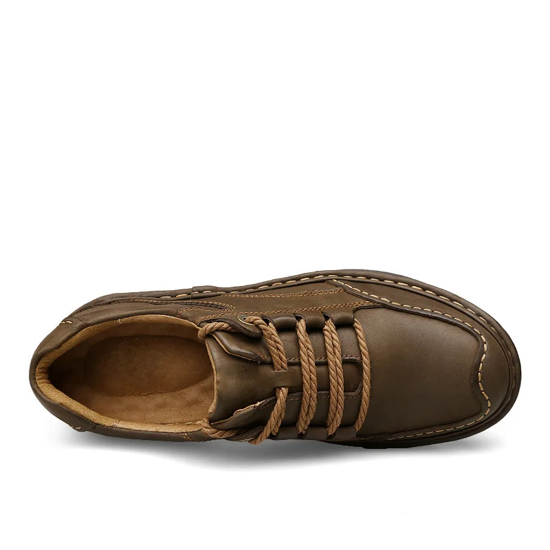 Туфли мужские из натуральной кожи матовые повседневные роскошные брендовые