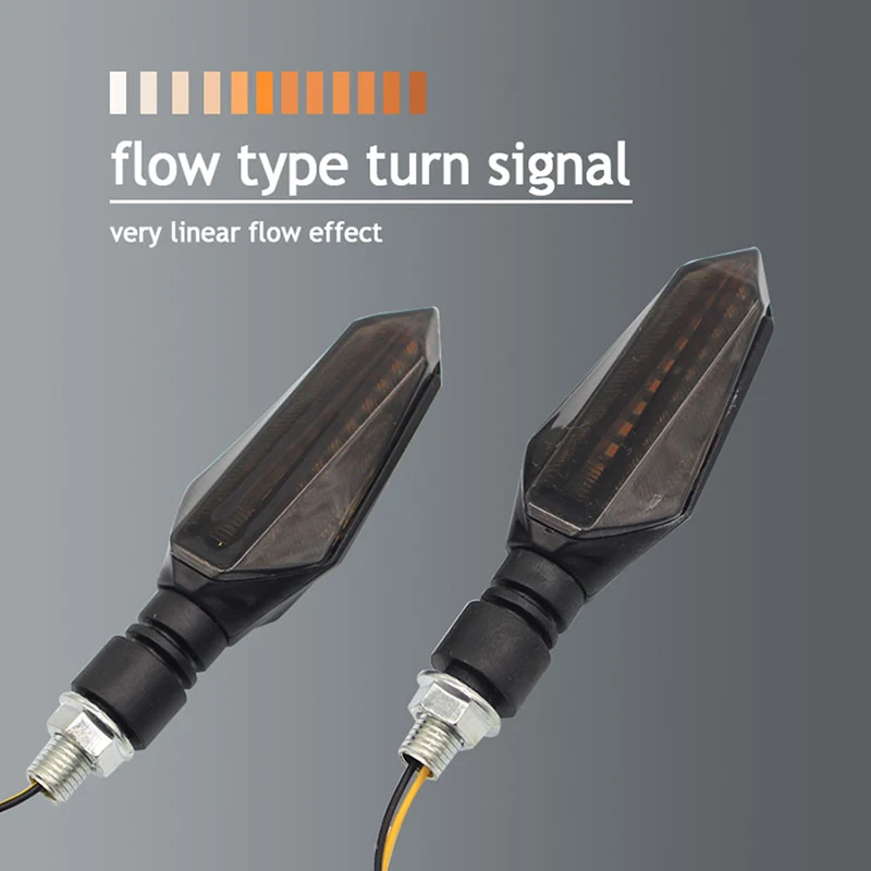 4 шт. мотоциклетные янтарные поворотники светящиеся мигалки мигающий индикатор