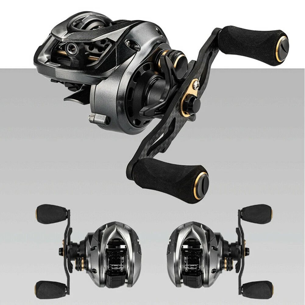 

Fishing Reel GH100 GH150 7.2:1 Gear Ratio High Speed Spinning Reel Saltwater Carp Fishing Coil