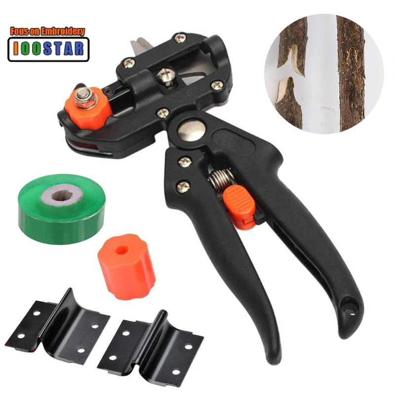 Садово огородный инструмент ножницы для подрезания и прививания растений лента