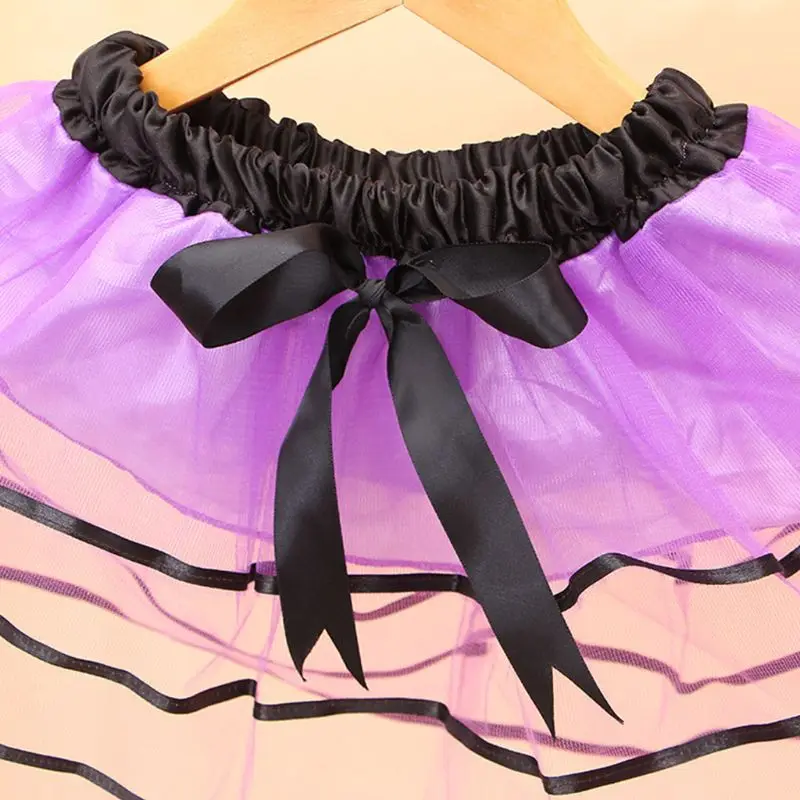 Fashion New Children Wear Girls Dance Skirts Bow Half-length Mesh Tutu Skirt Kids Show Costumes Birthday Holiday Gifts | Мать и ребенок