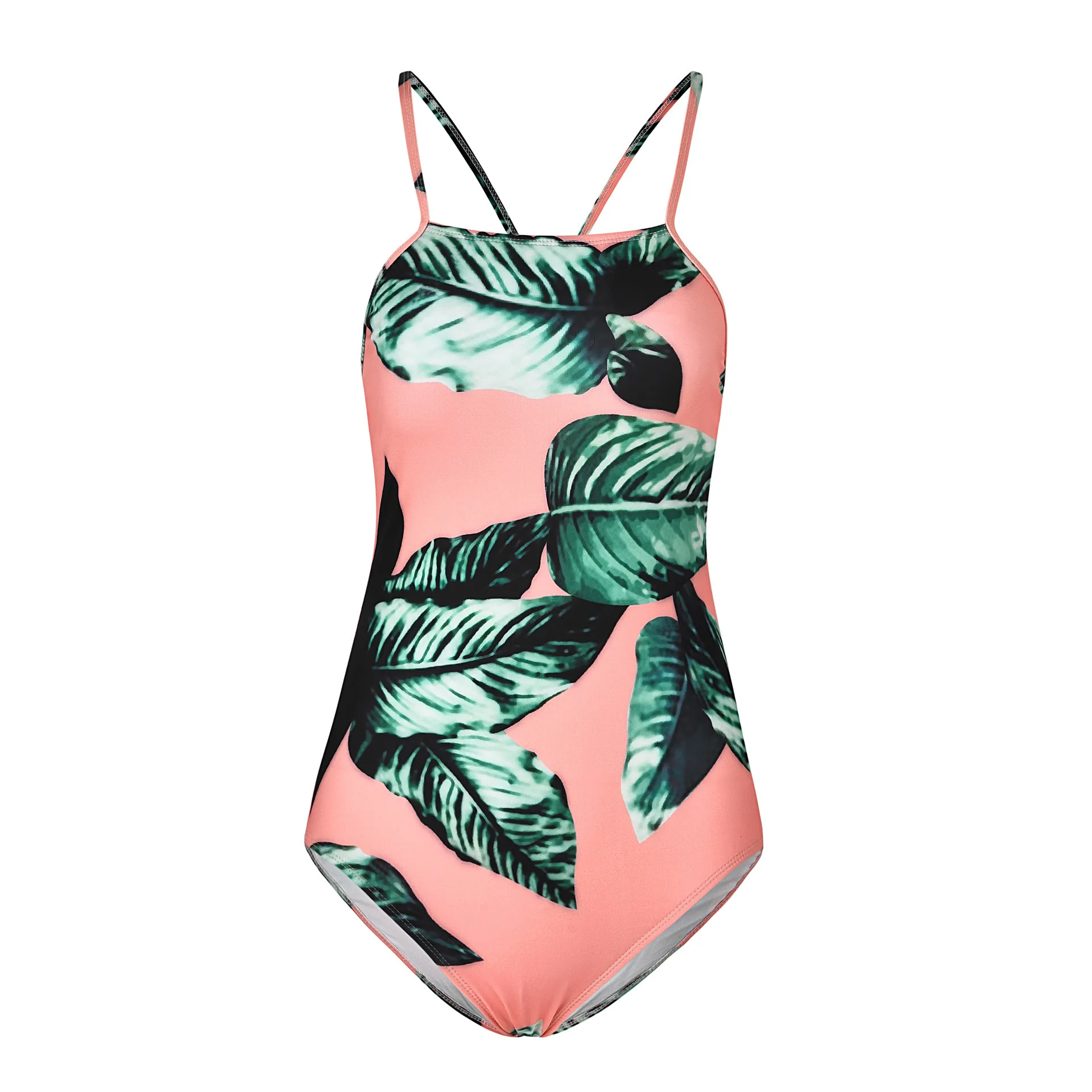 

Женский слитный купальник с принтом, женский слитный купальник с листьями, женский слитный пикантный купальник, женский купальник, новинка ...