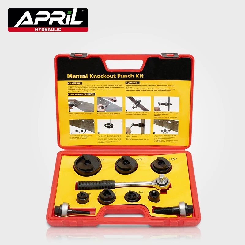 Ручной набор для перфорации портативный инструмент изготовления отверстий в