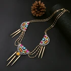 Женское Ожерелье kissme в богемном стиле, массивное ожерелье с кисточками, Большая скидка, оптовая продажа, модные ювелирные украшения, распродажа