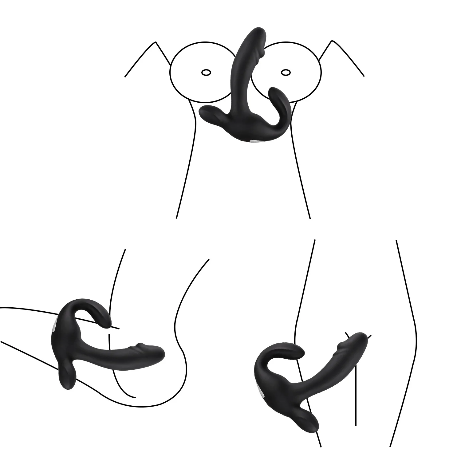 Вибратор мужской мастурбатор Анальная пробка товары для взрослых анальная