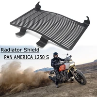 motorcycle radiator guard aluminum radiator protector cover water tank shield for harley pan america 1250 s pa1250 s 2021 2020