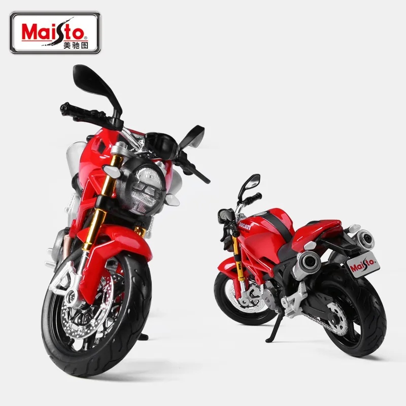 Maisto 1/12 2011 Ducati Monster 696 мотоцикл литой Дисплей Модель игрушки для детей мальчиков и