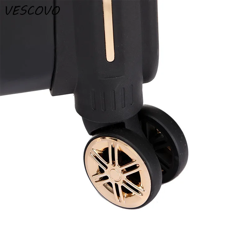 Деловой чемодан VESCOVO на колесиках для мужчин и женщин из искусственной кожи 20