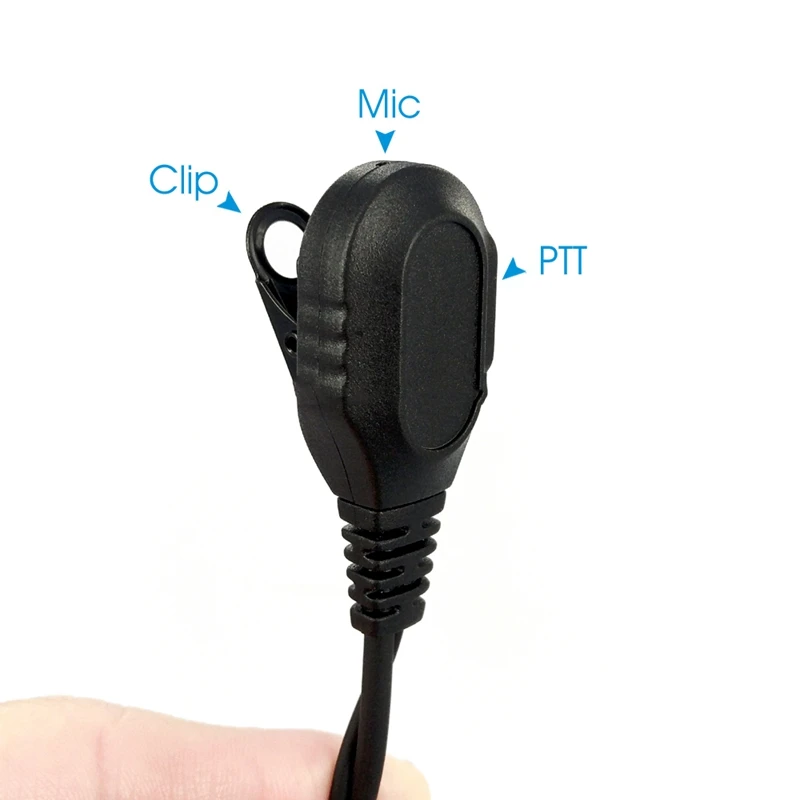 Воздушная трубка Гарнитура функция PTT для Yaesu Vertex VX 6R 7R VX6R VX7R FT 270 270R 127 170