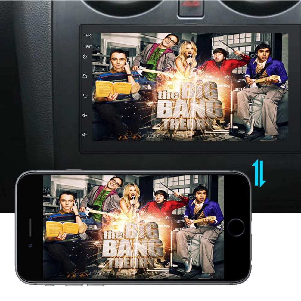 Автомагнитола на Android 8 1 Универсальная автомобильная стерео-система с