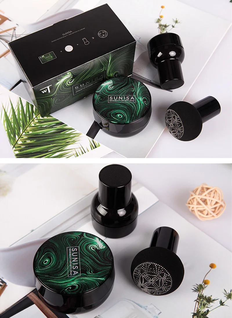 Maquillaje Sunisa Грибная головка с воздушной подушкой CC крем база BB свечение лечение корейская косметика контроль масла УВЛАЖНЯЮЩАЯ основа