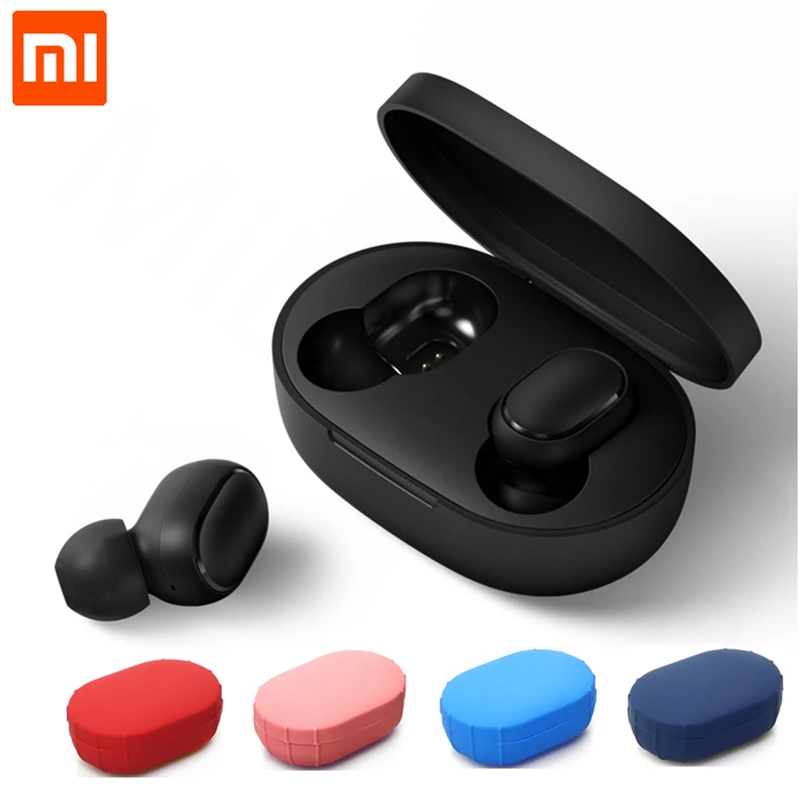 Оригинальные беспроводные наушники Xiaomi Airdots Redmi TWS голосовое управление Bluetooth 5 0