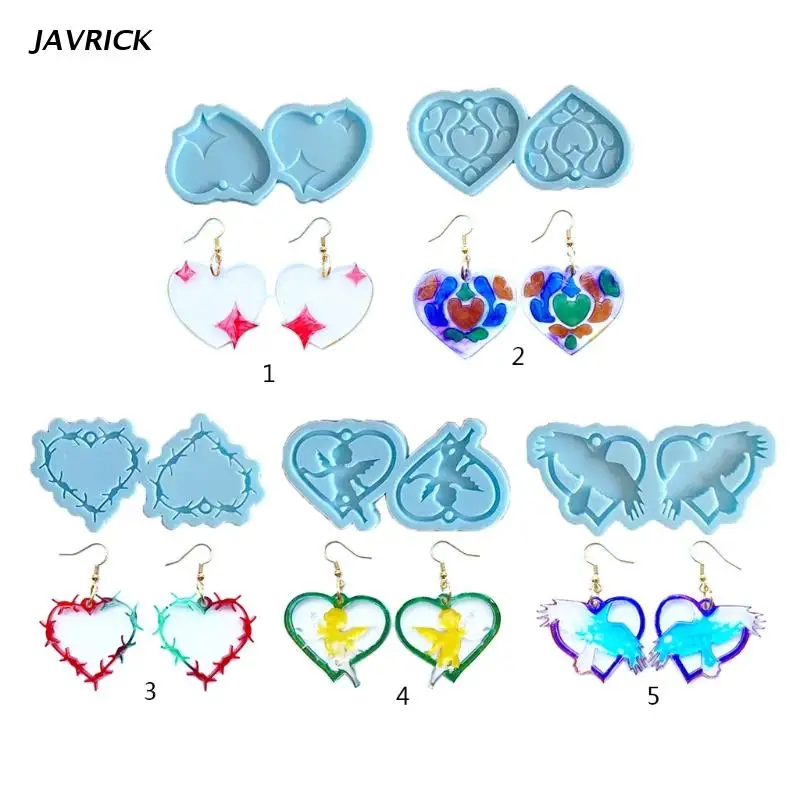 

Сделай Сам, кристалл, эпоксидная форма, серьги, подвески, ювелирные изделия, форма, подвеска, украшение, любовь, ангел, зеркало в виде Купидон...