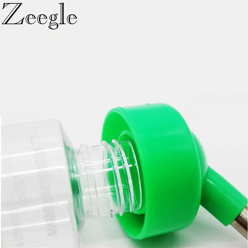 Zeegle практичный питатель воды для кошек собак кроликов диспенсер поилки