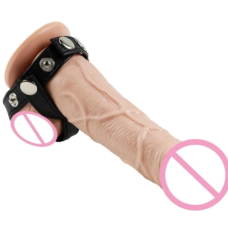 Большой мужской кожаный петух ремень оснастки и мяч жгут секс игрушки для