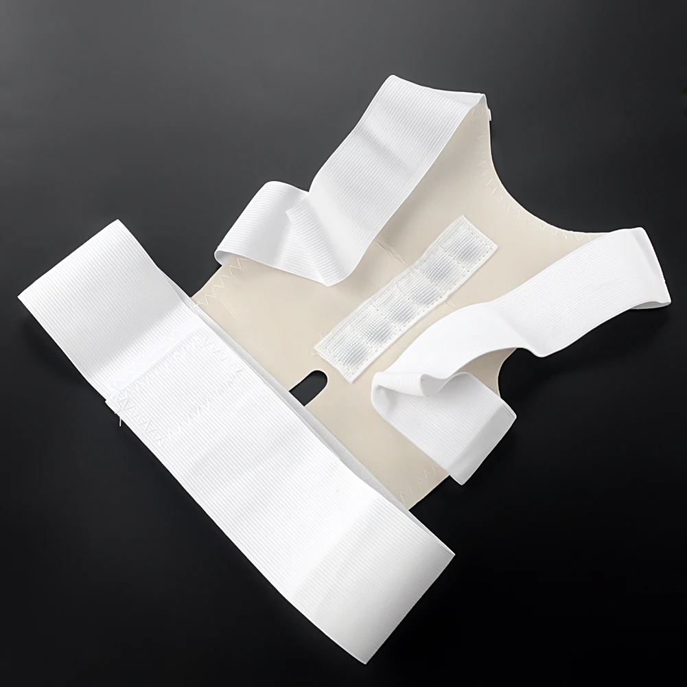 Fitness Accessory Adjustable Magnetic Back Support Belt Bad Posture Corrector Clavicle Spine Shoulder Lumbar Brace Correction | Спорт и