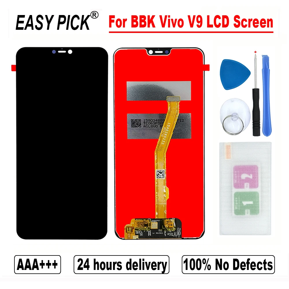 Для BBK Vivo V9 1723 / Pro 1851 ЖК дисплей кодирующий преобразователь сенсорного экрана в