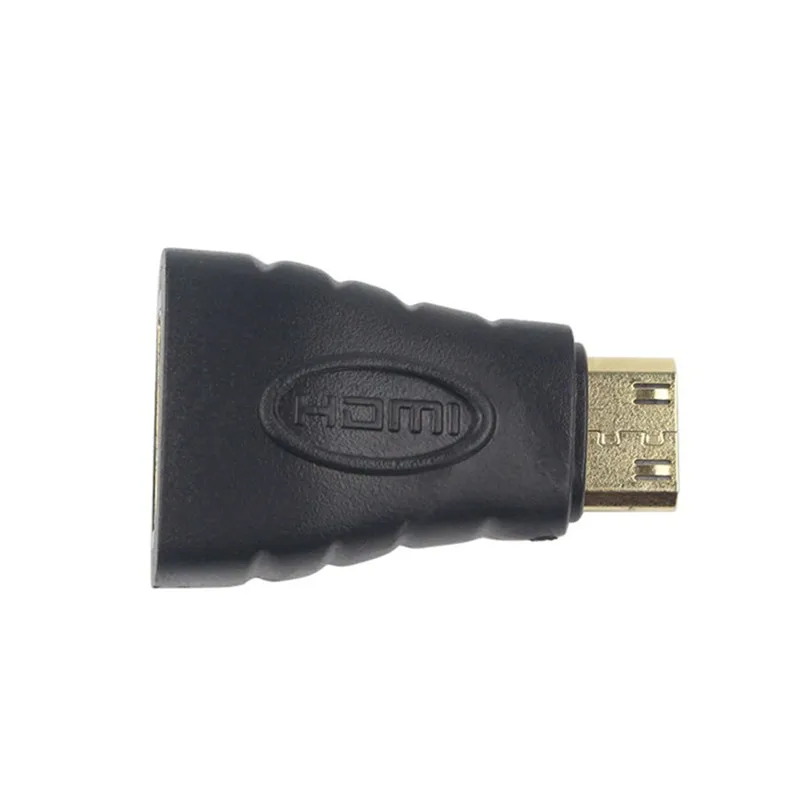 Позолоченный Удлинительный адаптер 1080P Mini HDMI Male Female конвертер C для Xbox 360 PS3