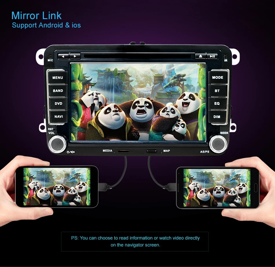 Автомобильный DVD плеер 2 Din для Volkswagen/Golf 5 6/Polo/Tiguan/Passat/b7/b6/SEAT/leon/Skoda/Octavia радио GPS