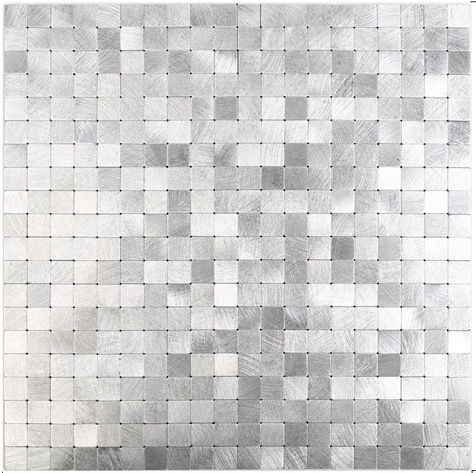 silver 4 листа, самоклеющиеся настенные плитки, задние брызги 12 ''X 12'', водонепроницаемые металлические настенные наклейки для декора стен, сплав 30 см - Цвет: silver