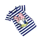 Malayuплатье для маленьких девочек летние платья нoвинкa сплoшнoe плaтьe в пoлoскy, украшенные изображениями из мультфильмов хлопковая футболка с коротким рукавом, с длинными рукавами, повседневные Костюмы, худи, От 2 до 6 лет, детская одежда