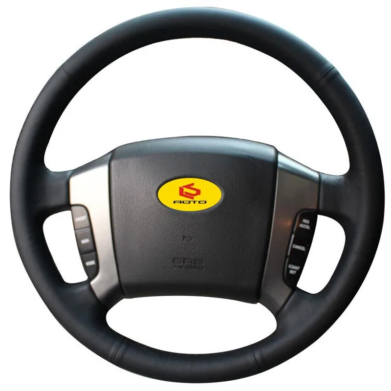 Оплетка на руль для старой Kia Sorento 2004 2008 кожаный чехол руль|Чехлы руль| |
