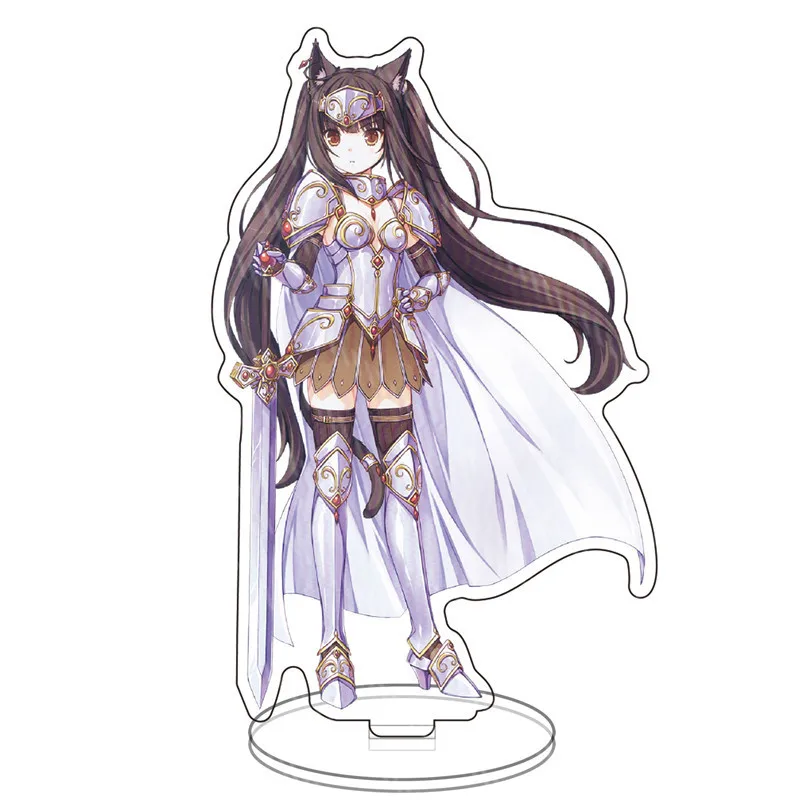 

Game NEKOPARA Keychain Transparent Acrylic Desk Decor Cosplay Standing Model Couple's Charm Accessories Fans Souvenir Gift New