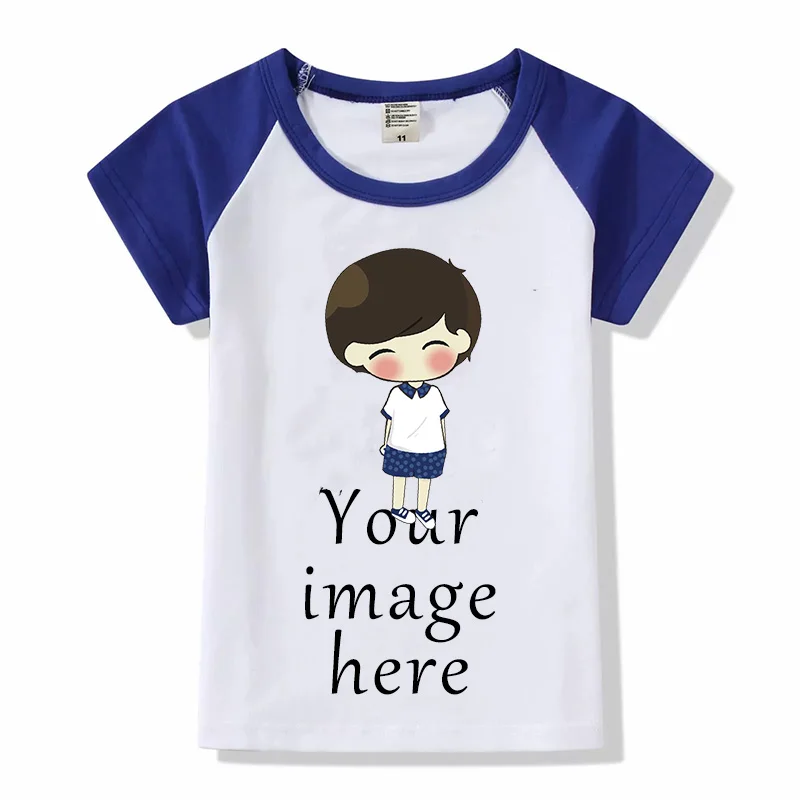 Футболки на заказ летние футболки с короткими рукавами и мультяшными рисунками