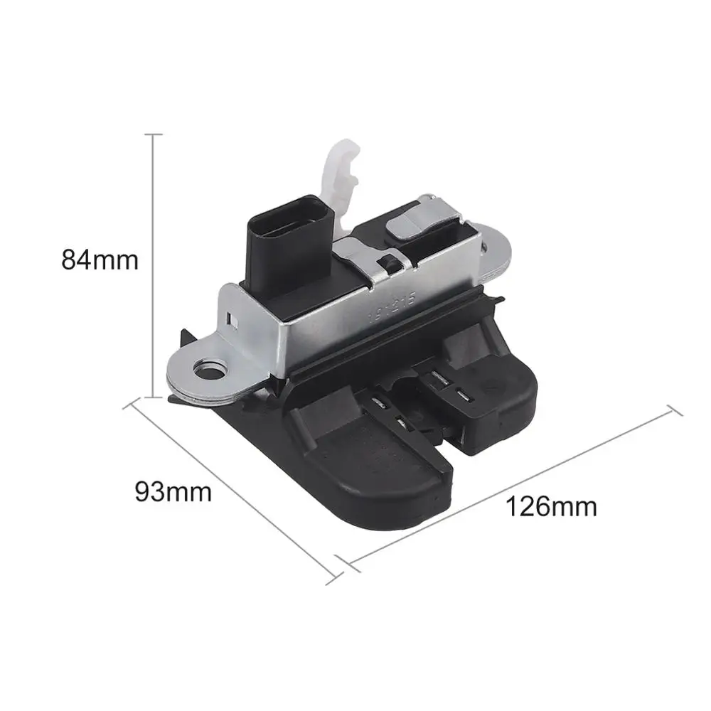 Замок задней двери Justech 12 В для сиденья Altea XL 5P5 Freetrack 5P8827505 5P8827505A | Автомобили и