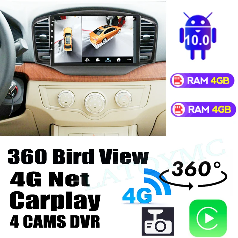 

Для MG 350 для Roewe 350 360 автомобильная аудио-навигация GPS стерео медиа Carplay DVR 360 Birdview около 4G Android системы