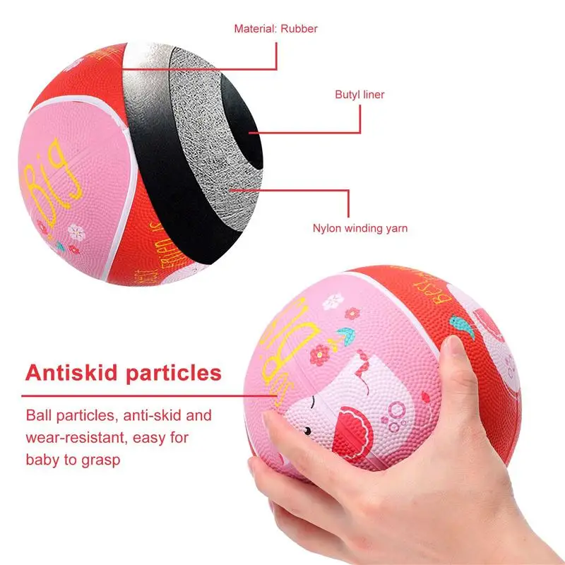 

1 Pc Creative Ball Toy Adorable Cartoon Ball Practical Educational Plaything