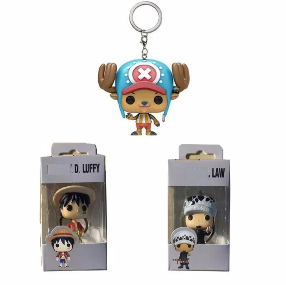 Funko поп японского аниме одна деталь LUFFY Трафальгар. Ло Чоппер коллекция брелок