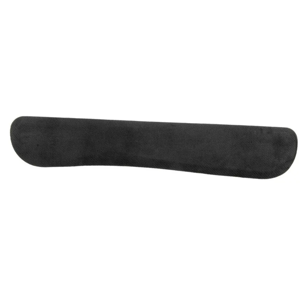 

Desktop Anti Slip Black Gel Wrist Rest Support Comfort Pad for PC Computer Gaming Keyboard Raised Platform Hands