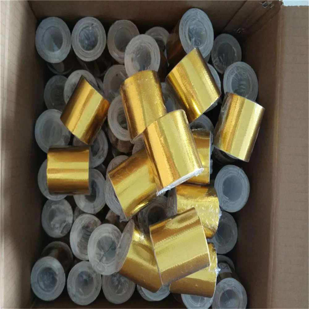 Золотая 2-Дюймовая изоляционная прокладка для выхлопной трубы