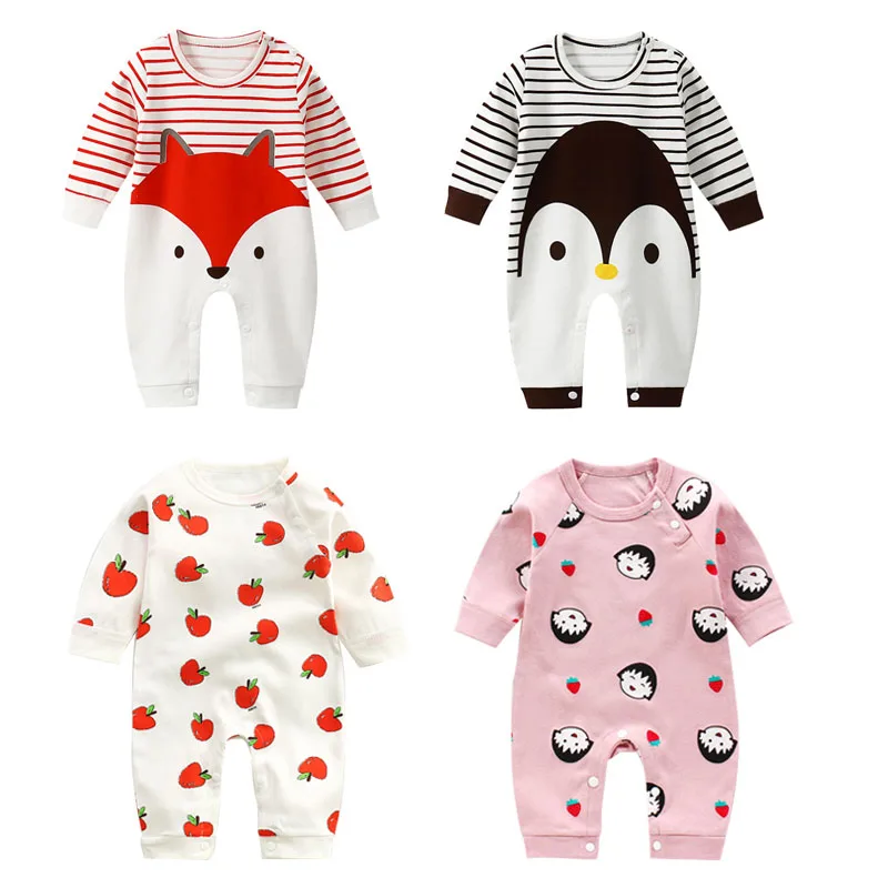 Комбинезоны для младенцев комбинезон новорожденных комбинезоны с рукавами