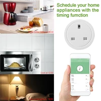 wifi switch socket plug uk wireless extension remote socket adapter meter smart home automation alexa google compatible
