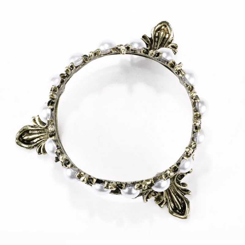 1Pcs Metal Nail Brush Pen Rack Stand Holder Glitter Crown Pearl Design Manicure Nail Art Tools Pen Showing Shelf