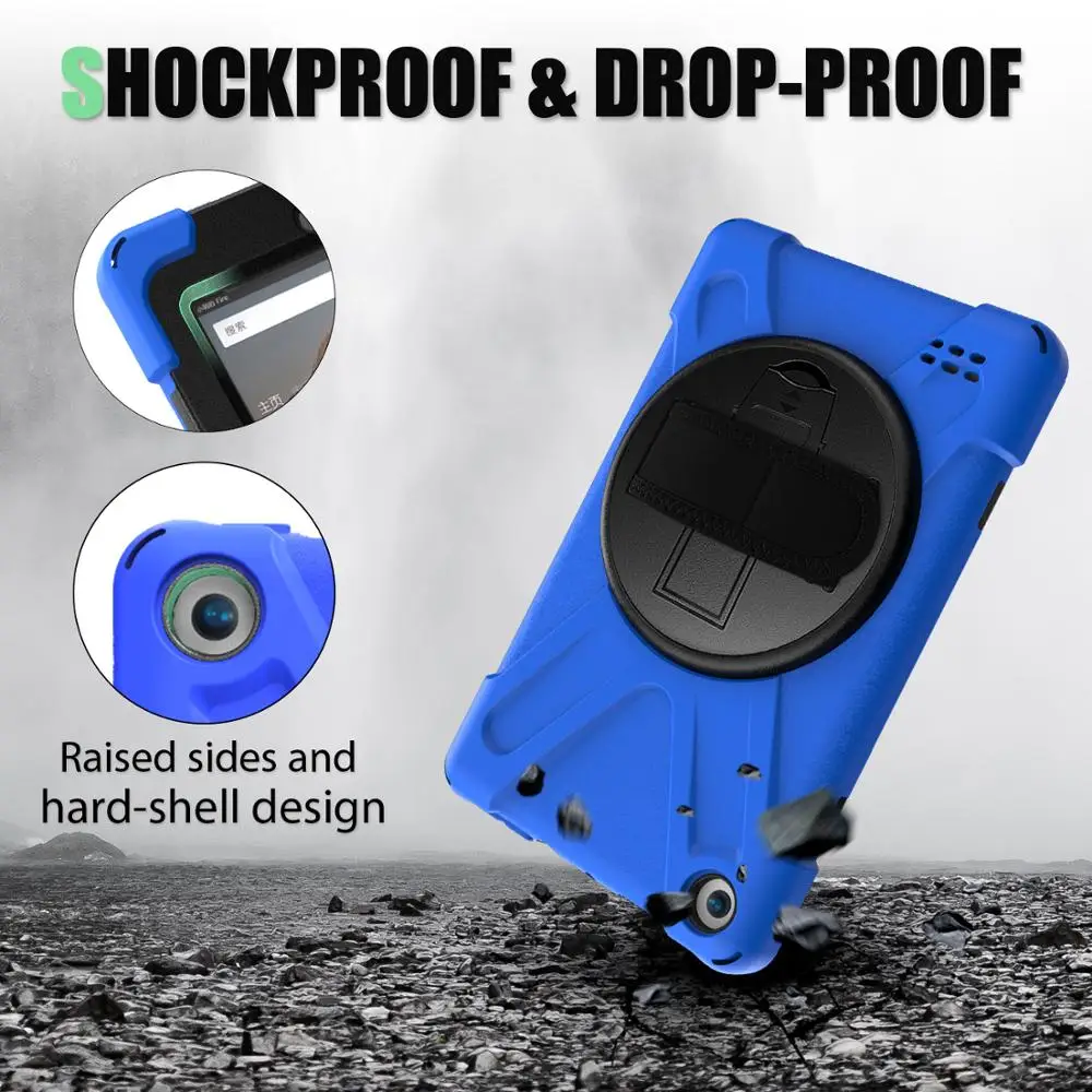 Чехол для ipad Mini 5 2019 сверхпрочный противоударный чехол-карандаш 4 w/360 Вращающийся