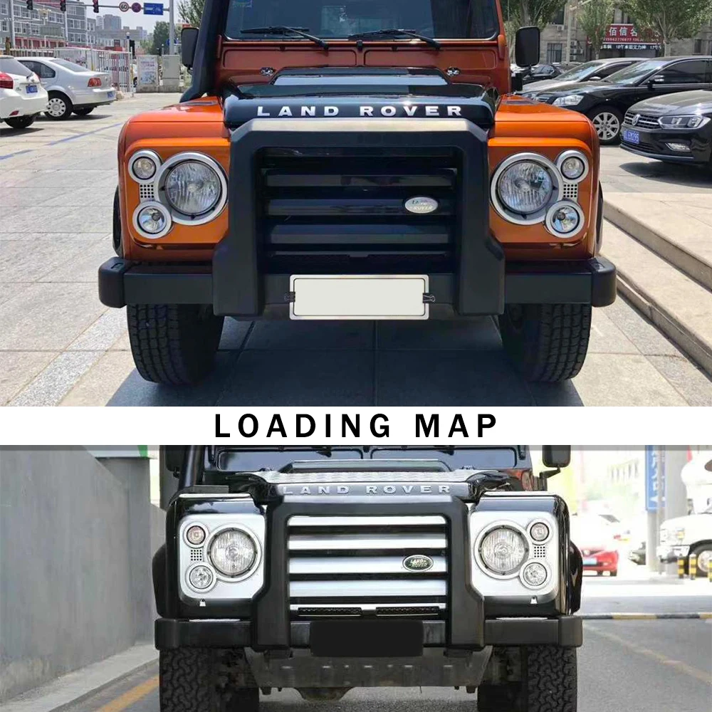 Аксессуары для переднего бампера 4x4 U-образный бампер Land rover Defender 90 110 bull bar