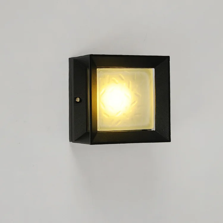 

5PCS 5W Waterproof IP66 Square Gate Door Light Modern LED Staircase Balcony Garden Outdoor Wall Lamp AC85-265V