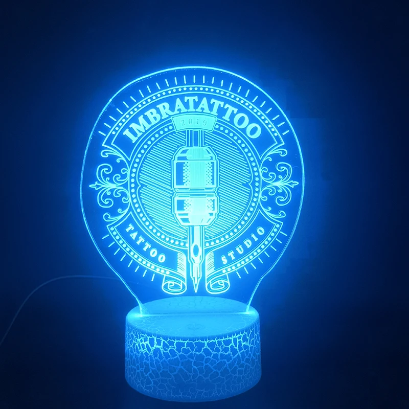 

Tatto Studio 3D Lamp Unique Gift for Baby Battery Powered Bright Base Supply Directly Nightlight Usb Led Night Light Lamp