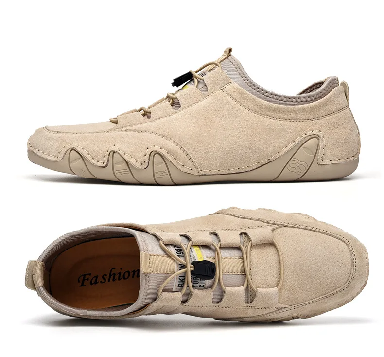 

Men Sneakers Real Pigskin Leather Shoes Men Loafers Shoes Fashion Slip on Men Driving Shoes Soft Sapato Masculino Mocassin Homme