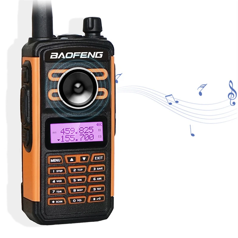 2021 BaoFeng IP66 Waterproof S5 Plus Walkie Talkie BF X3 Plus High Power Long Range Tri-Band Ham CB Radio HF Transceiver