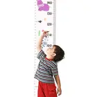 Рост ребенка с таблицей холст настенные Measur линейки для Детская комната для мальчиков Декор Детская комната, съемный высота и диаграмма роста оптовая продажа