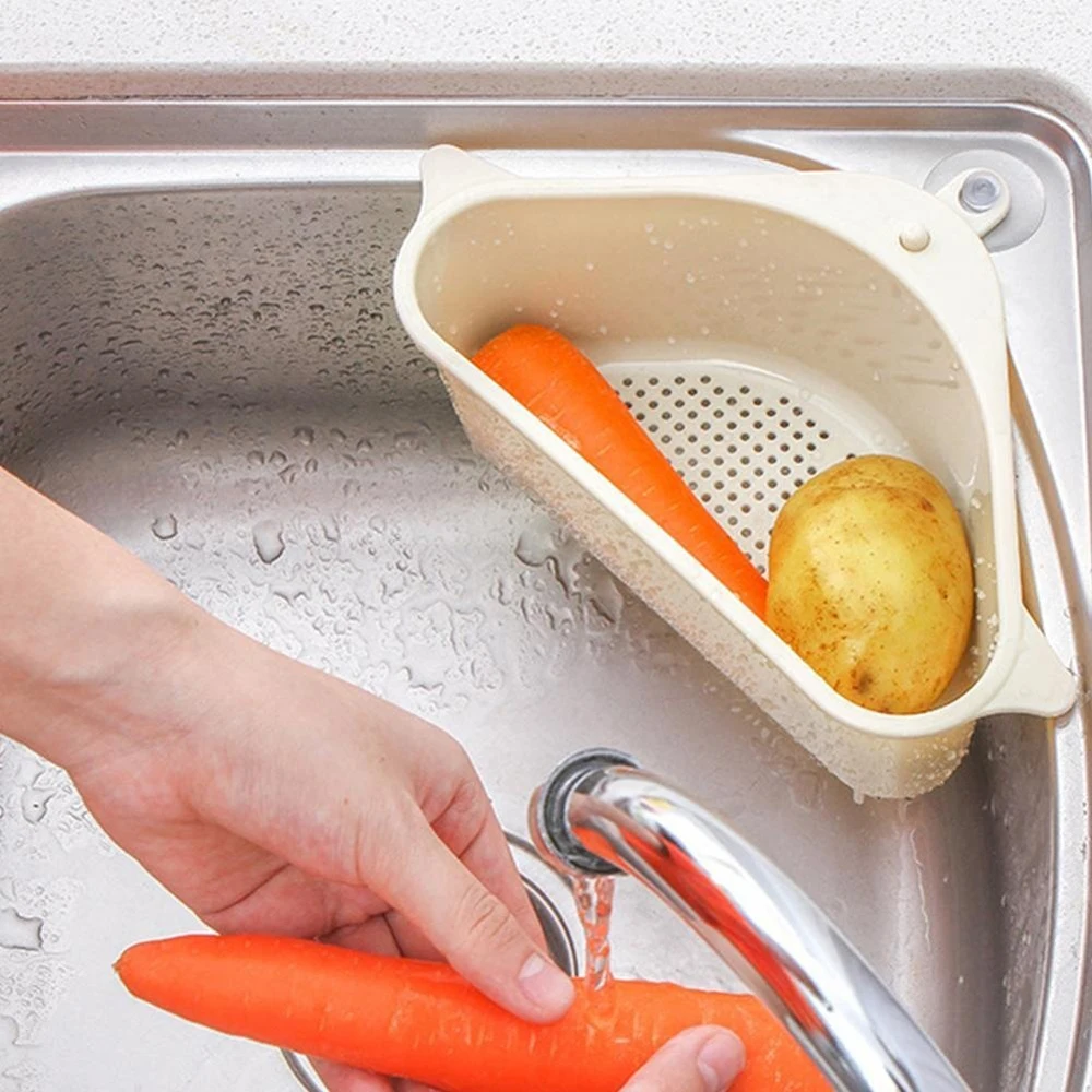 

1Pcs Storage Holder Multifunctional Kitchen Sucker Drain Shelf Storage Rack