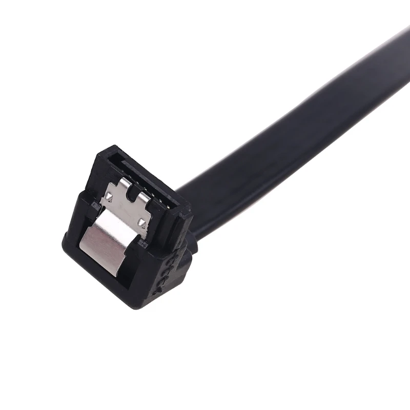 

P82F Straight HDD SDD SATA 3.0 III Data Cable SATA Cable III 6Gbps,19.69 Inch Compatible for SATA HDD, SSD, CD-Driver/Writer