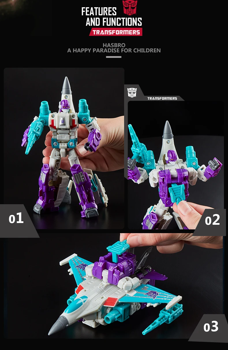Hasbro Трансформеры поколения сила праймов класса люкс дредвин Blackwing Autobot фигурка Модель автомобиля игрушки